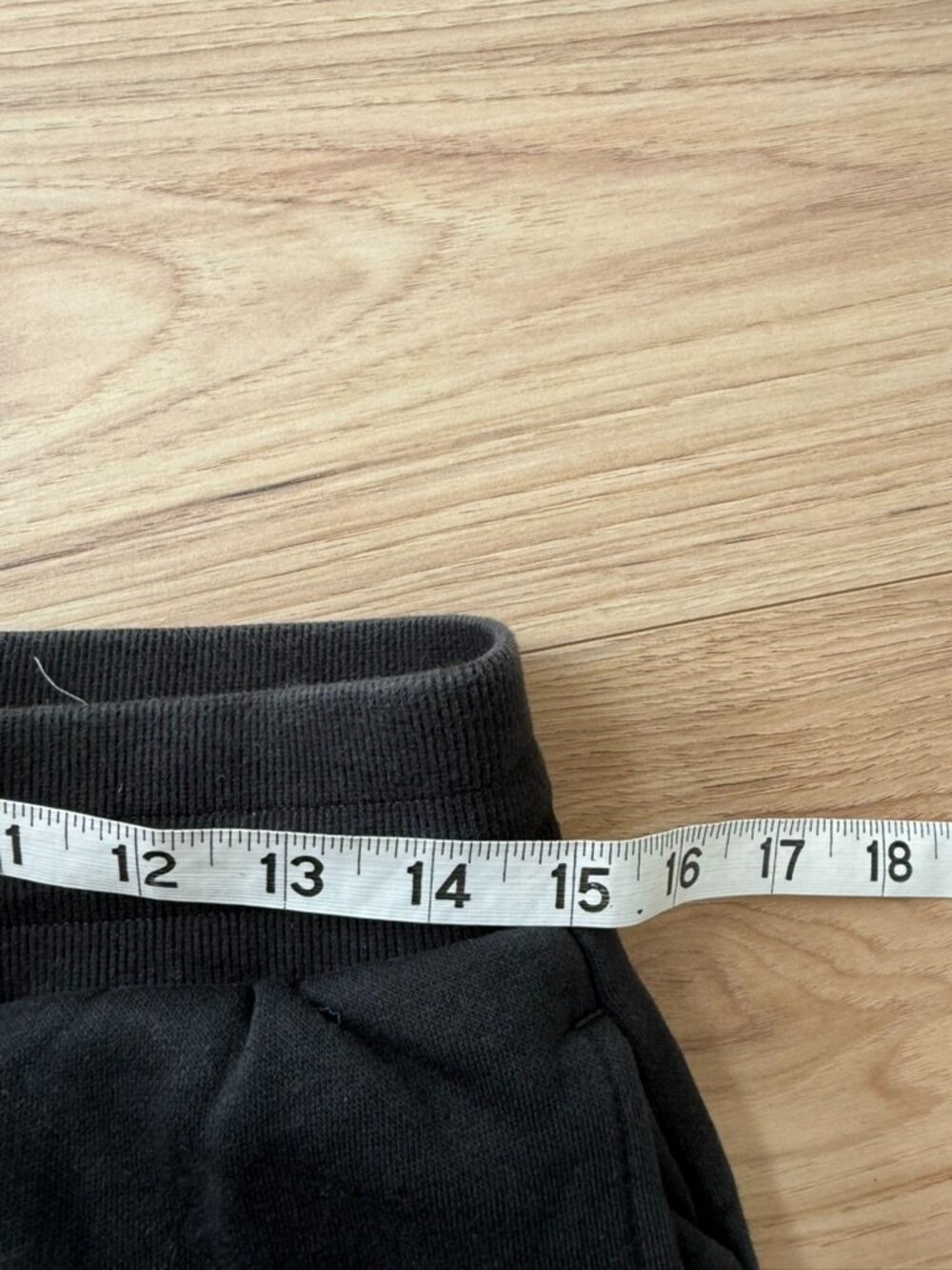 Puma Black Fleece Jogger Sweatpants Size M Cozy Athletic Lounge - Picture 5 of 6